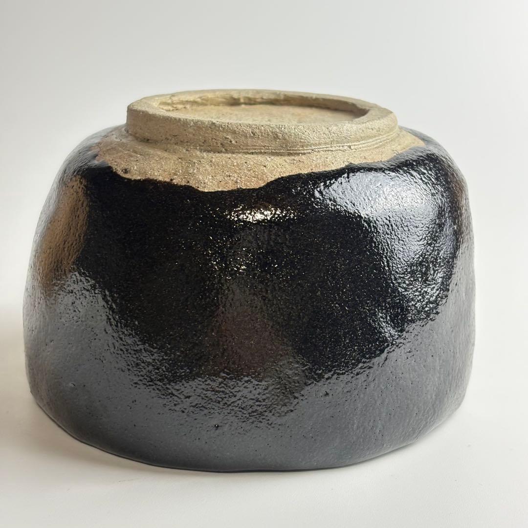 十三軒 黒茶碗 飛騰 茶碗 抹茶碗 茶器 茶道具