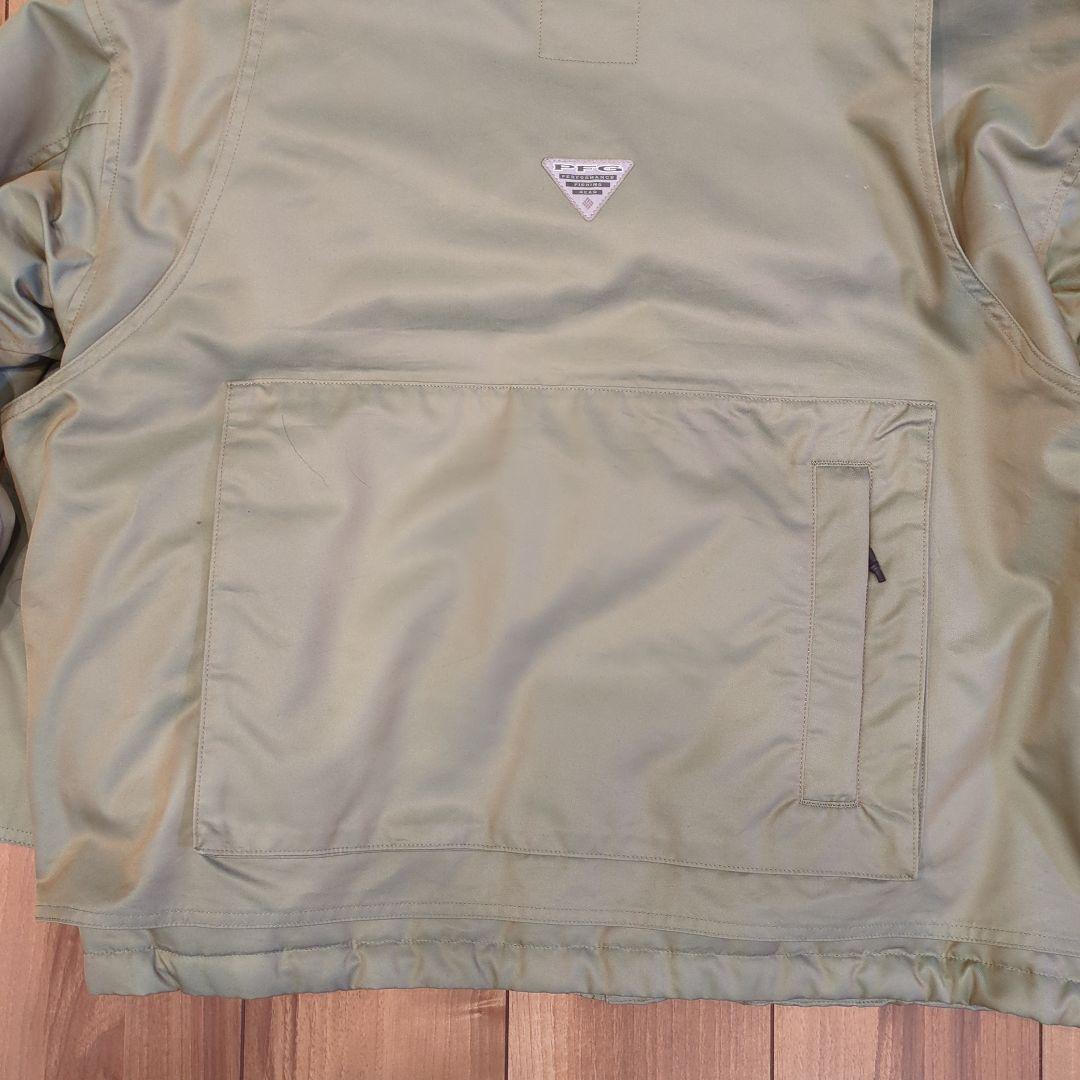 ビームス＋Columbia フィッシングジャケット 　XS カーキ