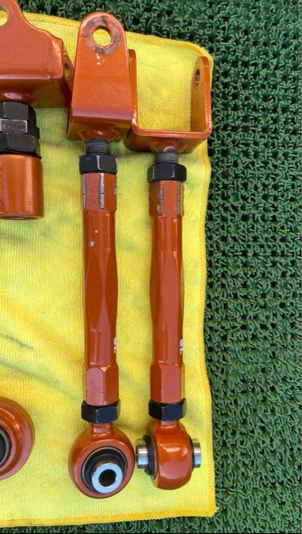 SKIDRACING50プリウスアッパーアーム　トーコンアームキャンバーブロック