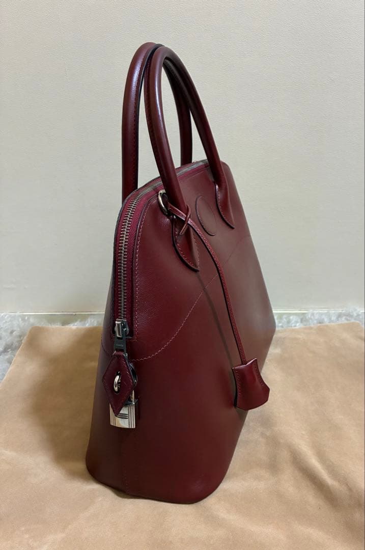 HERMES エルメス ボリード31 カーフ ⬜︎D刻 SV金具 本物正規品