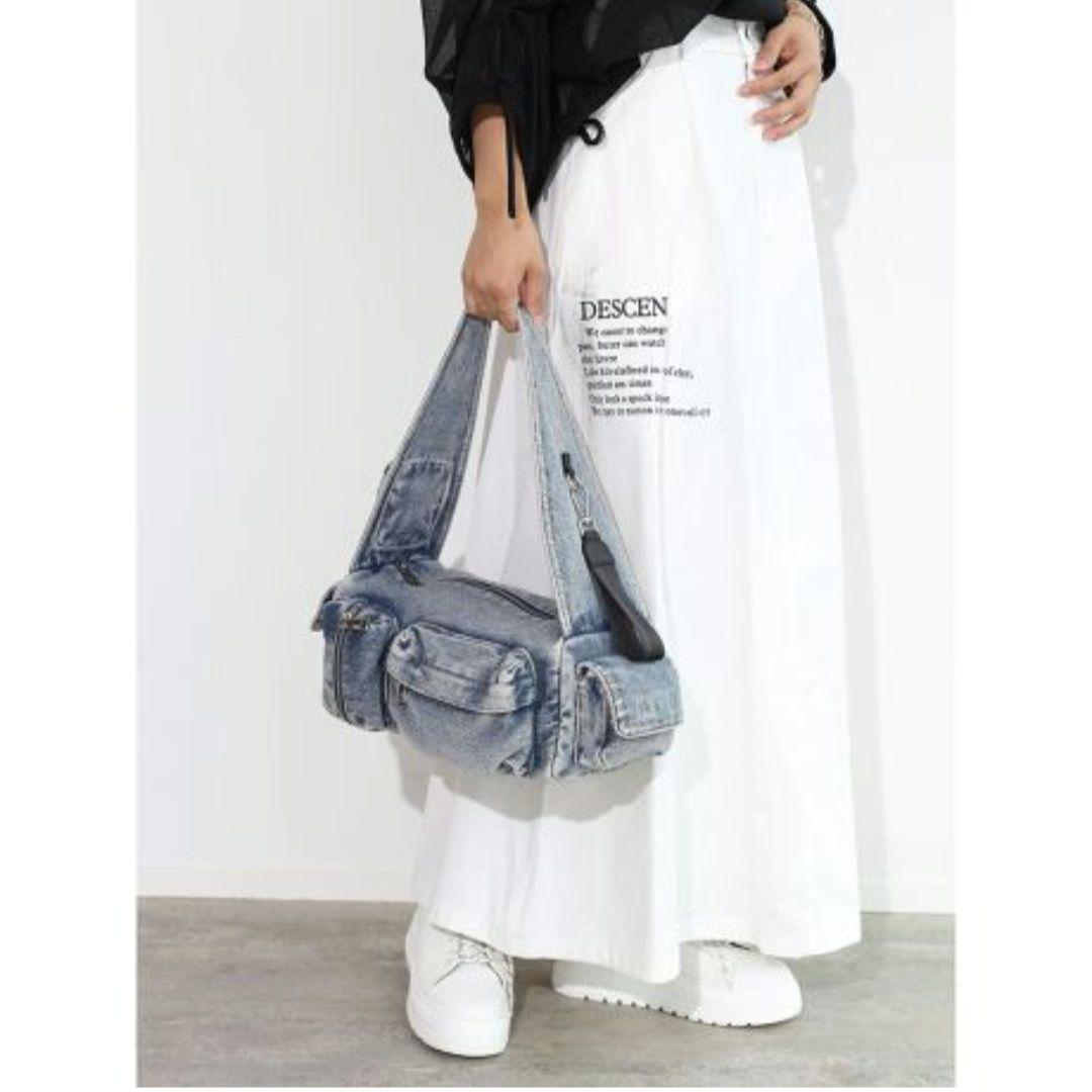 美品✨️ nouer ヤマダヤ デニムマルチポケットボディバッグ 定価1.6万円