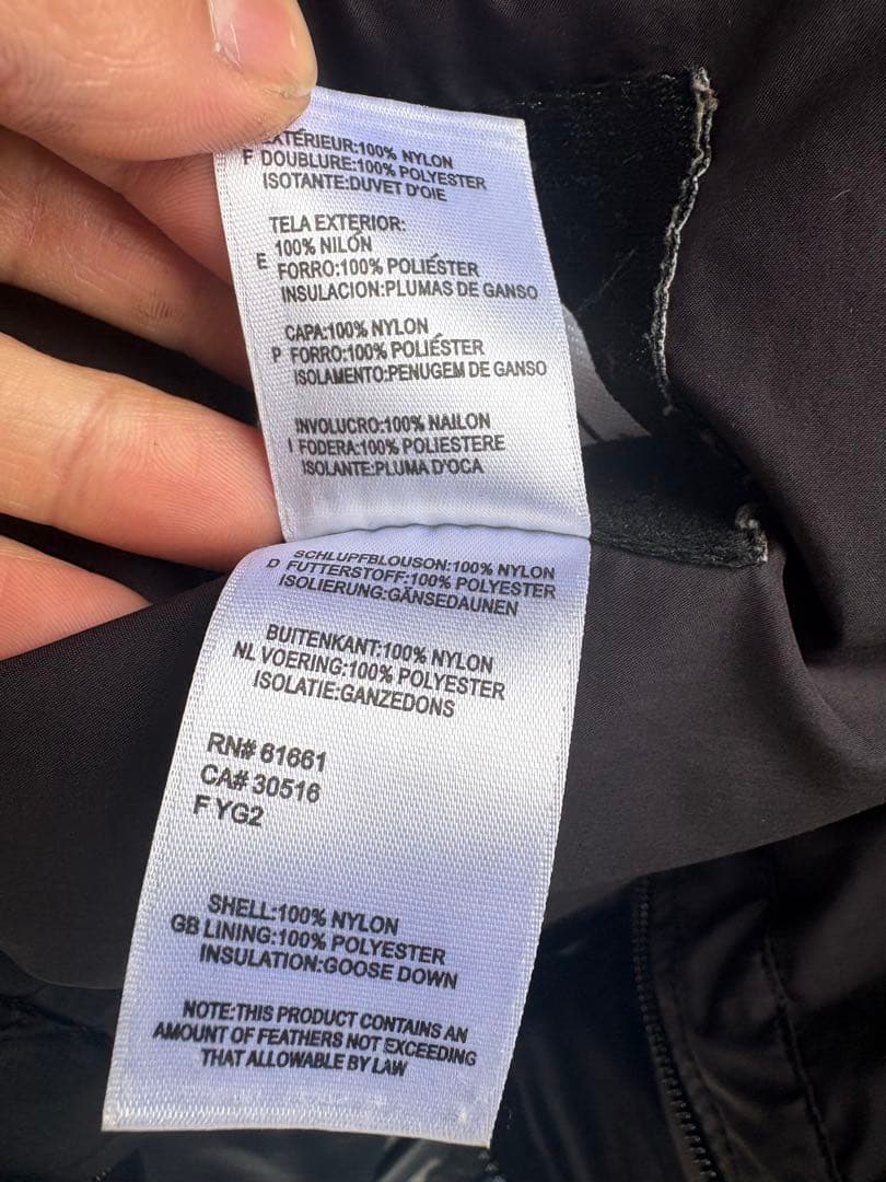 THE NORTH FACE ヌプシ Lサイズ