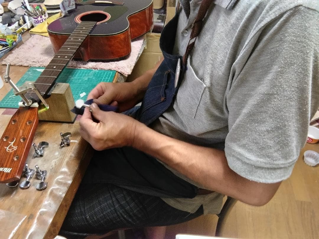 ❤️弦高調整済「Morris モーリス F-01 Ⅱ LH NAT 」左利き用！