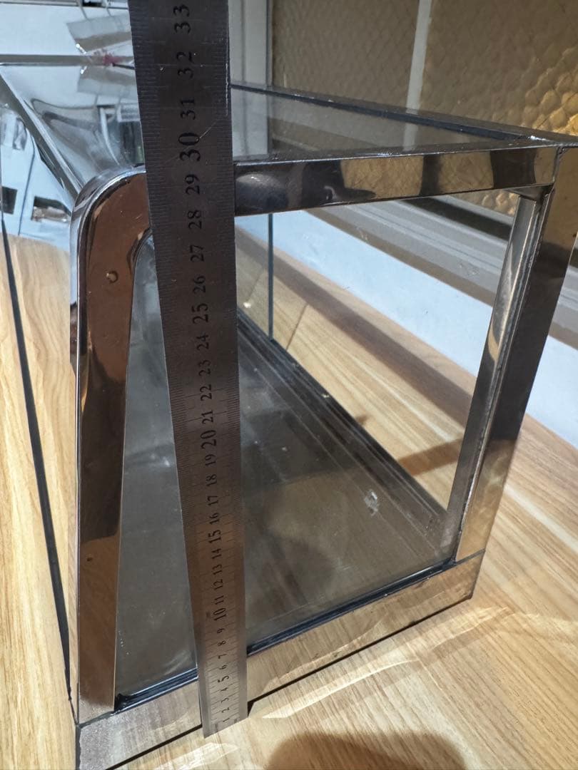 カフェ什器　ガラス　陳列　ショーケース　ディスプレイケース