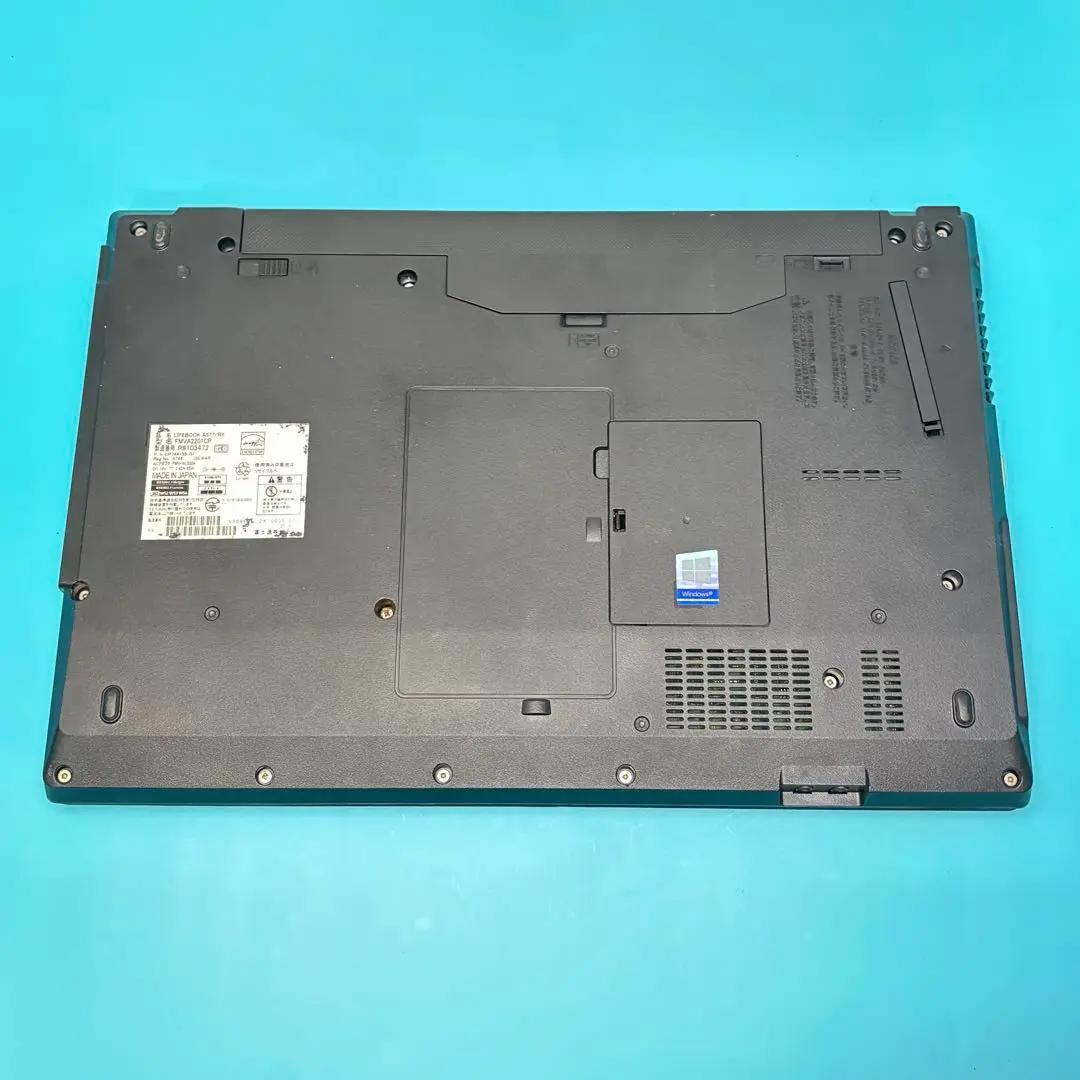 【Office2021付】富士通★Win11Pro★爆速SSD★i3ノートPC