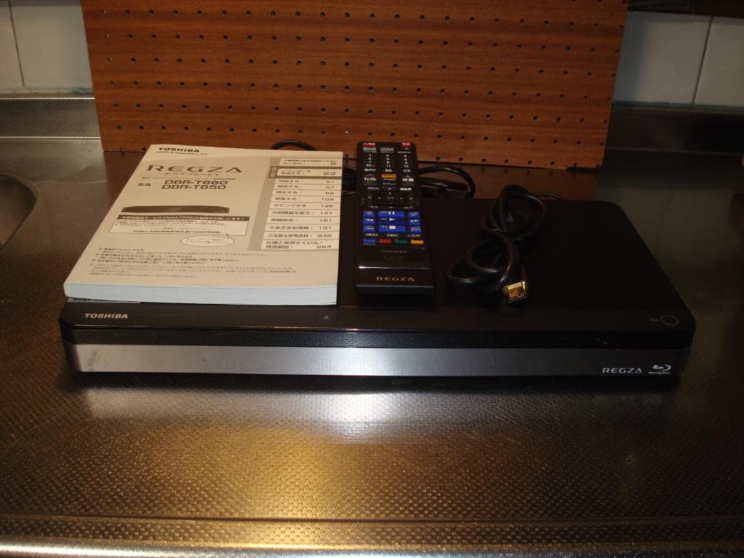 TOSHIBA REGZA レグザブルーレイ DBR-T660 2TB 3録画