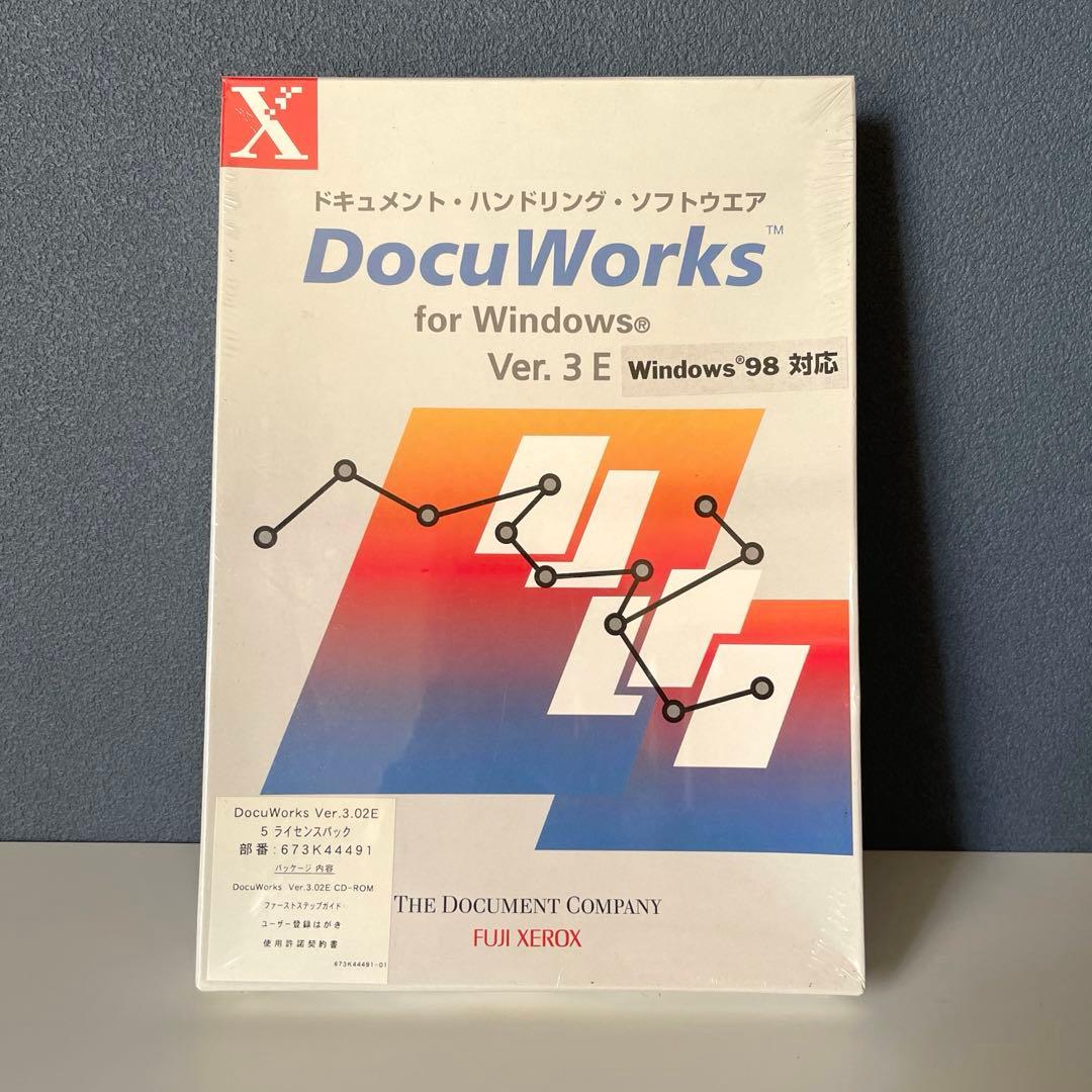 『未開封』DocuWorks for Windows ver.3.02E 5
