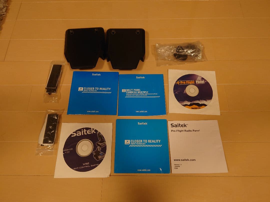 【希少】Saitek Flight Simulator コントローラー セット