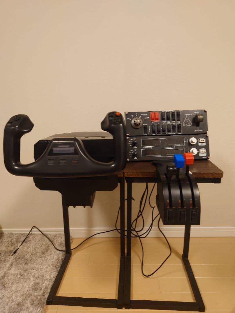 【希少】Saitek Flight Simulator コントローラー セット