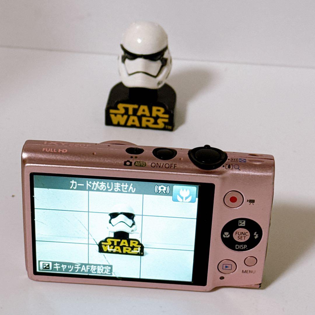 Canon キャノン コンパクトデジタルカメラ IXY 220F ピンク