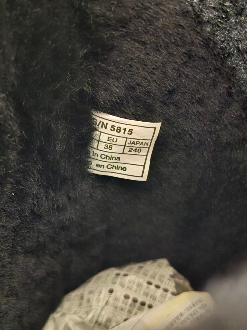 UGG ムートンブーツ 24cm 試着のみ 極美品 未使用級 箱なし ブラック