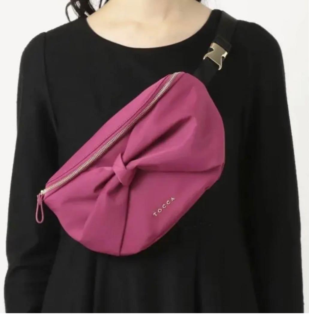 セール　トッカ　tocca リボン ウエストポーチ　　 ボディーバッグ