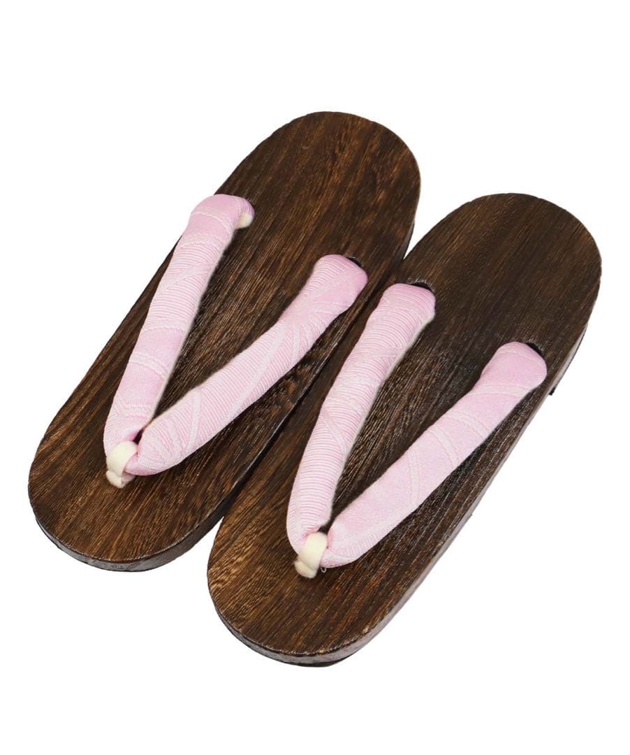 黒緑×ニュアンス椿 ゆかた3点セット (浴衣+平帯or作り帯+下駄)