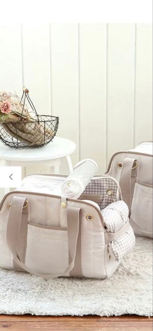 PET PARADISE ペットキャリーバッグ ベージュ