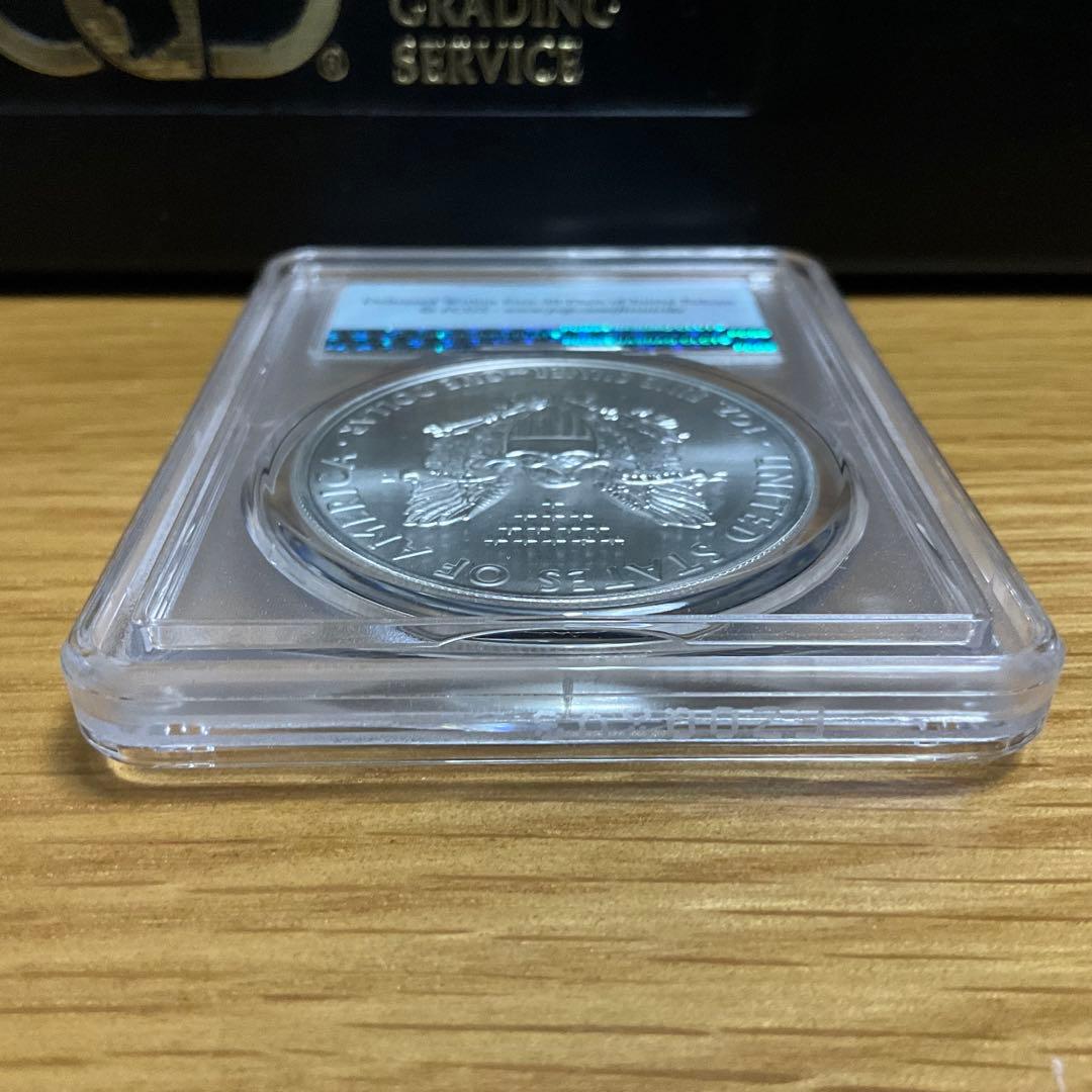 【新品】Silver Eagleイーグル銀貨2020 PCGS MS70