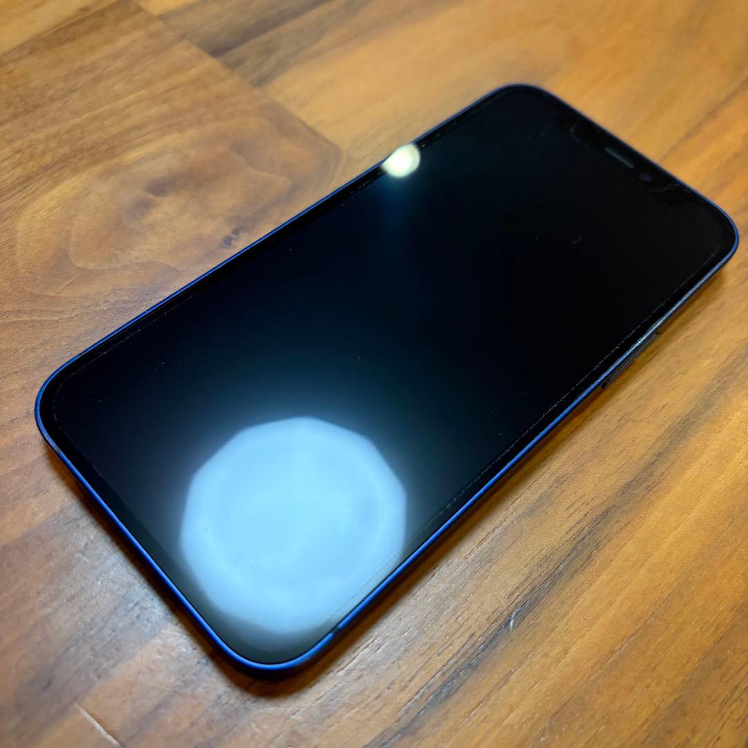 う*）様 Apple iPhone 12 mini ブルー64GB カバー　純正