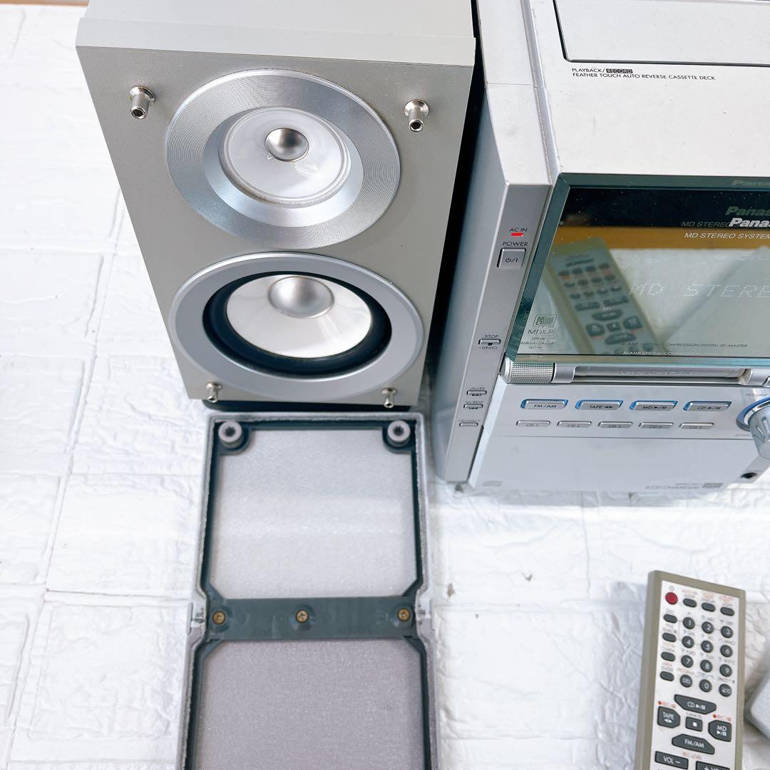 Panasonic SA-PM77MD MD/CD/カセットコンポ スピーカー