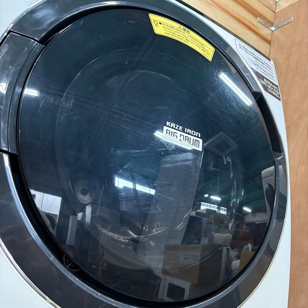 一都三県限定　配送設置無料　ドラム式洗濯乾燥機　HITACHI 日立　10kg