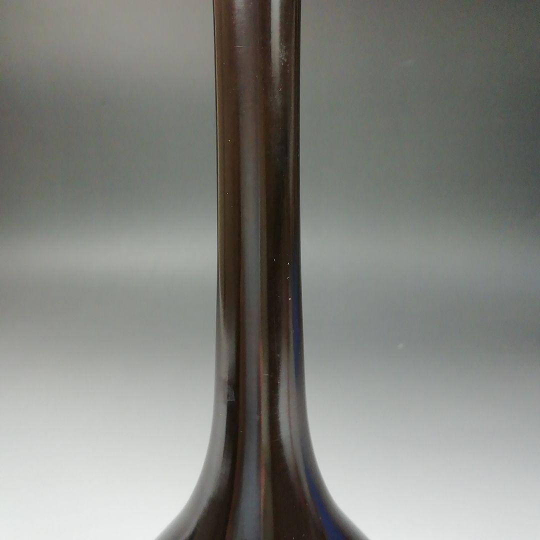 Ｔ９８７　花入　『大名物写　鶴一声　花入』『鋳物師　金森彦兵衛 造』　共箱　花器