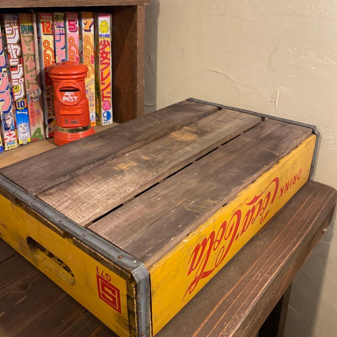 コカ・コーラ 木箱 ビンケース ヴィンテージ アンティーク Coca-Cola