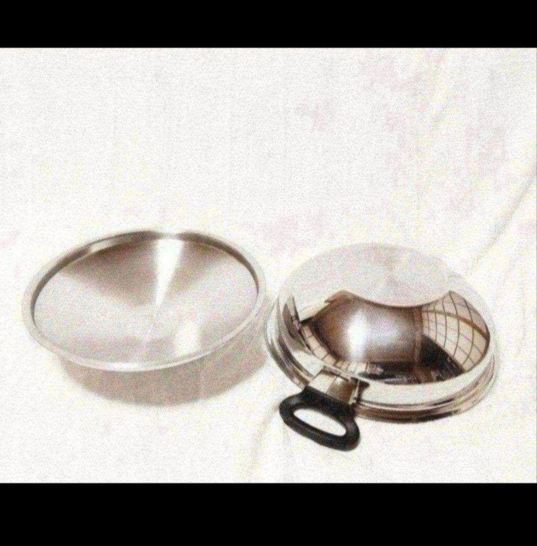 専用Amway 2024年製 アムウェイ 天ぷら ウォック 鍋 網なし@