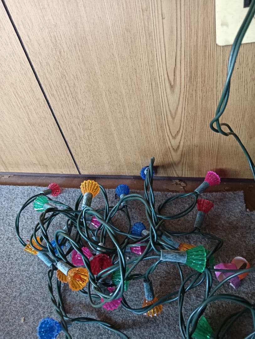 ★昭和レトロ　クリスマス　イルミネーション　アンティーク