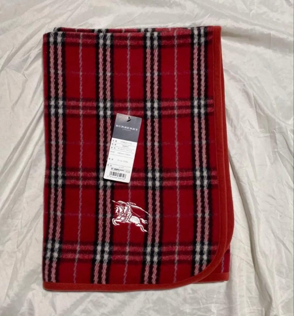 新品未使用　Burberry London ウールブランケット
