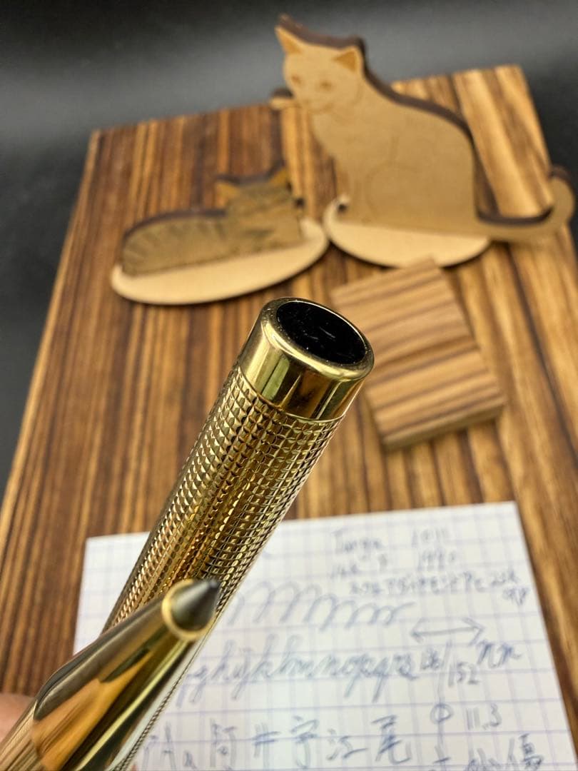 SHEAFFER 万年筆 タルガ 1011 23K G.P ボールペンセット