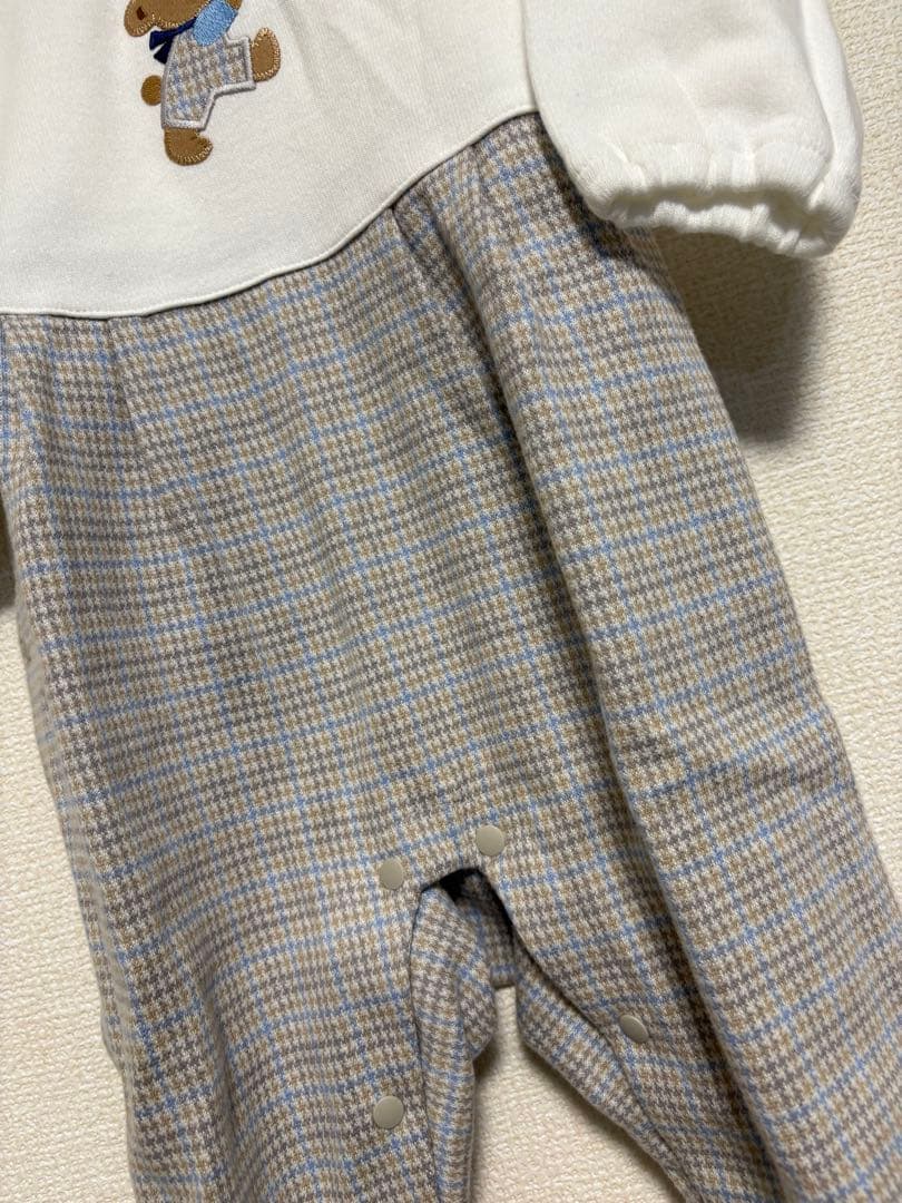 新品　ファミリア　ロンパース　70