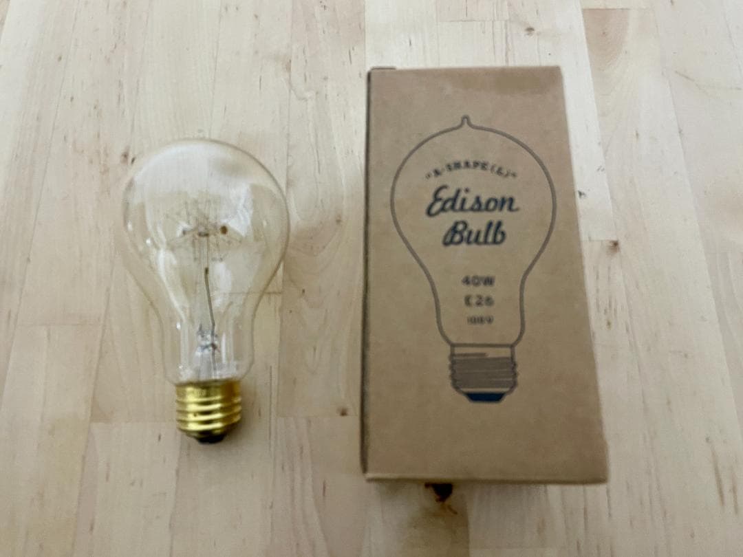 アートワークスタジオ ビンテージメタル アジャスター & エジソン バルブ付