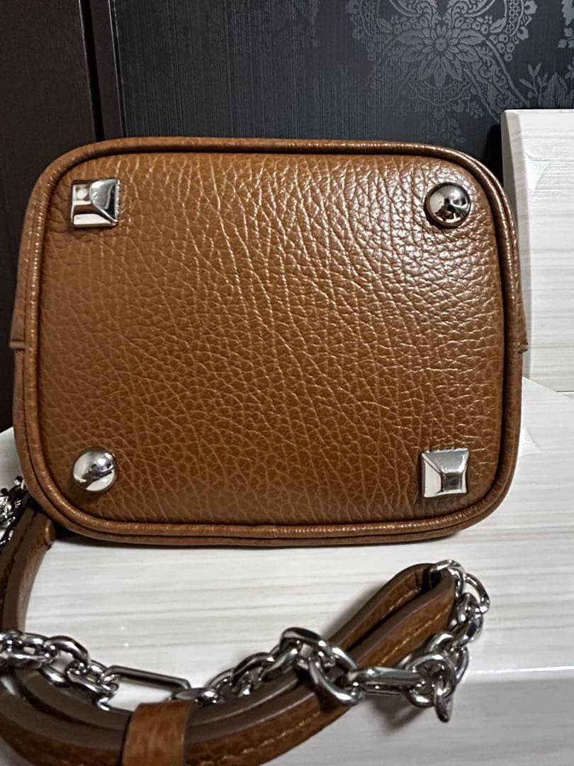 メゾンマルジェラ　5ac バケットバック　ブラウン