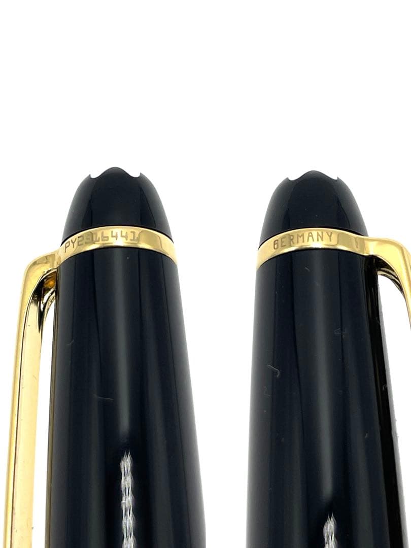 【超美品】モンブラン 万年筆 マイスターシュテュック 14K ボトルインク付属