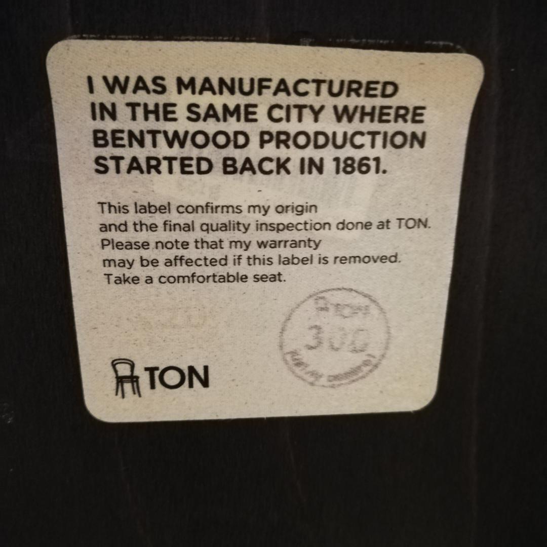 ♠TON/トン　Ironica Chair/アイロニカ チェア　４脚セット