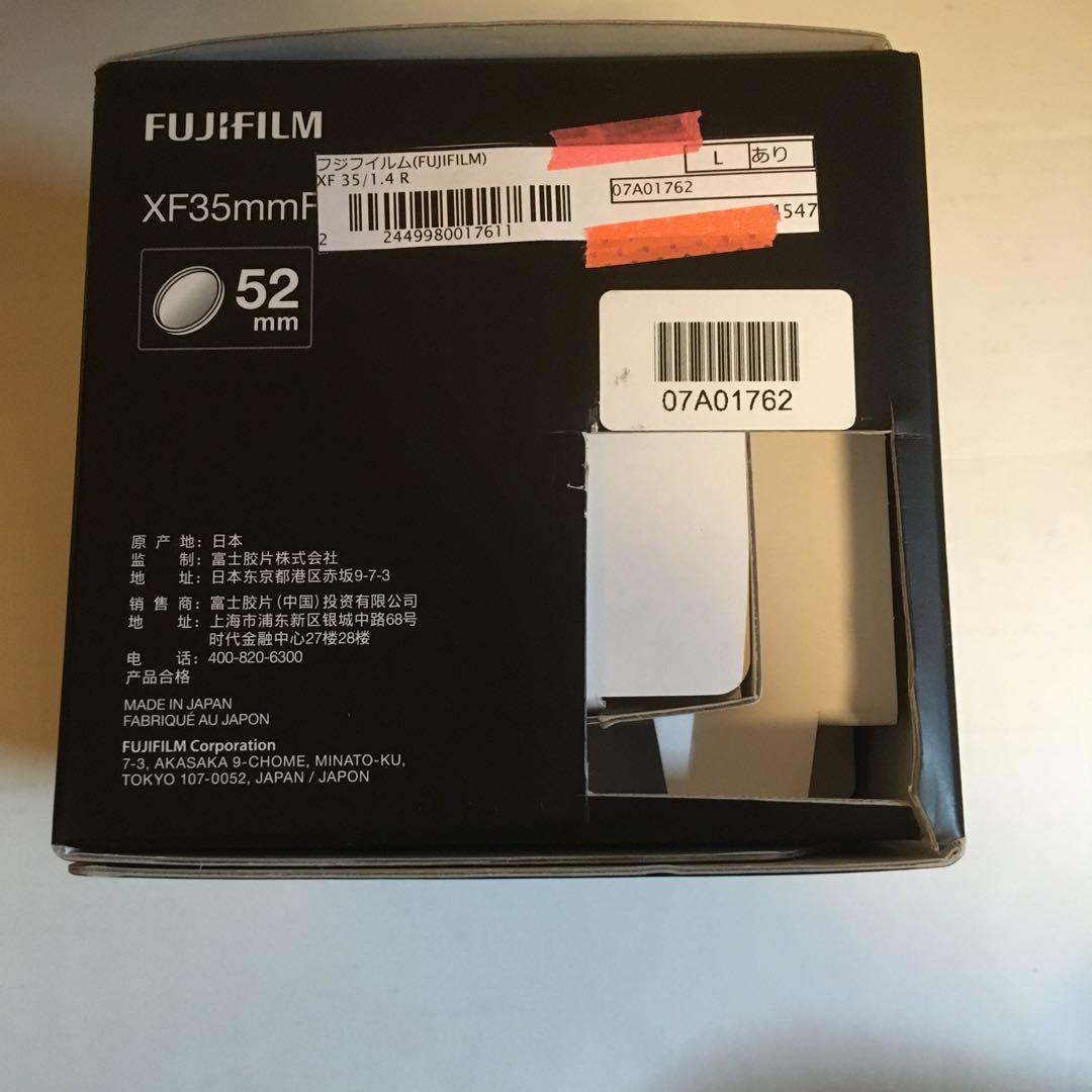 レンズ(単焦点) FUJIFILM XF35mm F1.4