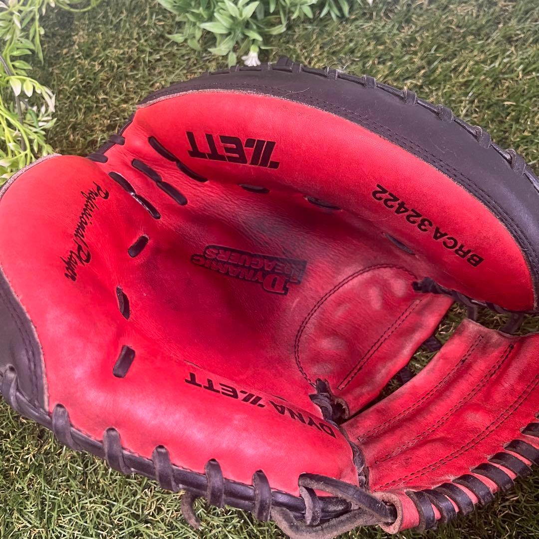 希少・絶版 ZETT ゼット 軟式 一般 キャッチャーミット 矢野 モデル