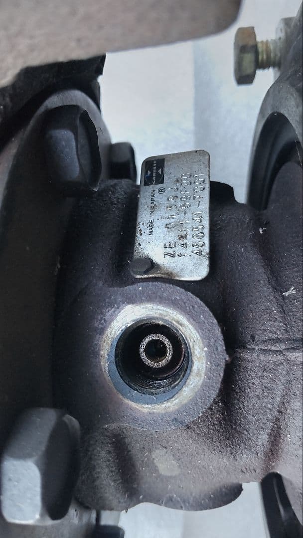 S14シルビア後期 純正タービン と 付属品