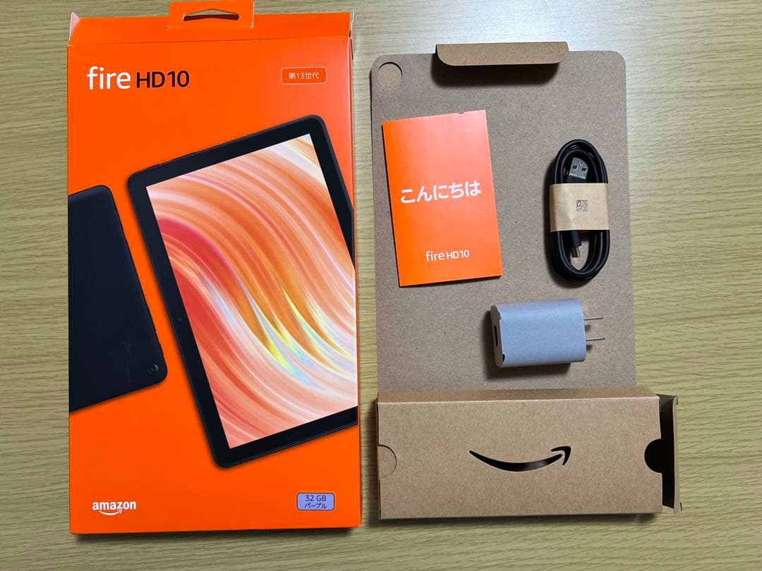 fire HD10 13世代 保護フィルム&ケース付き
