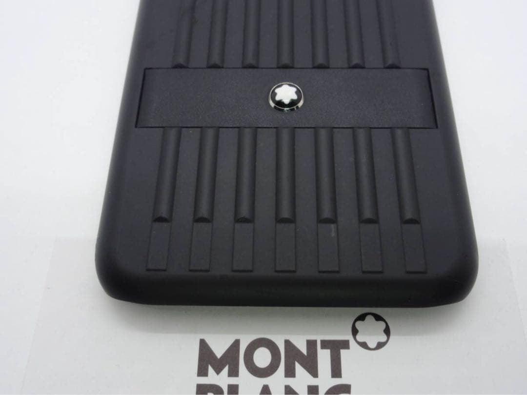 ⭐️モンブラン製⭐️稀少な入手困難品iPhoneX・XS用スマホケース⭐️ソフトラバー