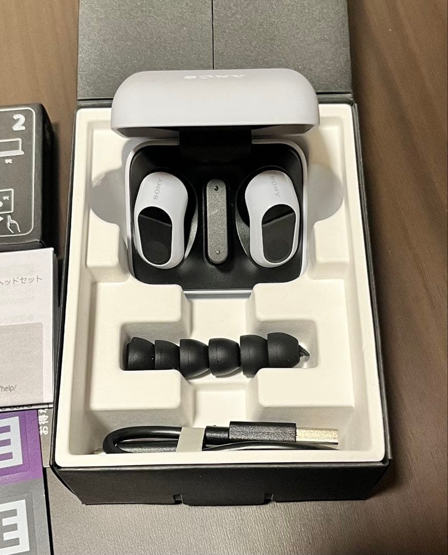 SONY INZONE Buds ワイヤレスイヤホン イヤーピースLL以外未使用