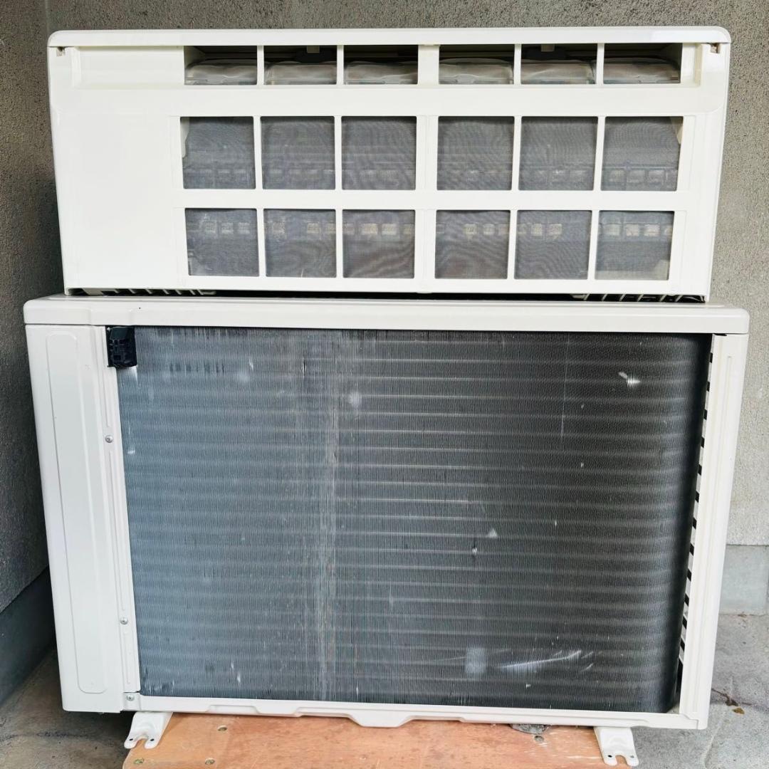 富士通 FUJITSU ルームエアコン AS-C40H-W 2018年製 冷暖房