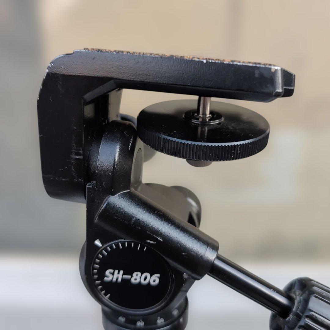 雲台付 SLIK スリック 三脚 PRO 500DX Ⅲ N 雲台 SH-806