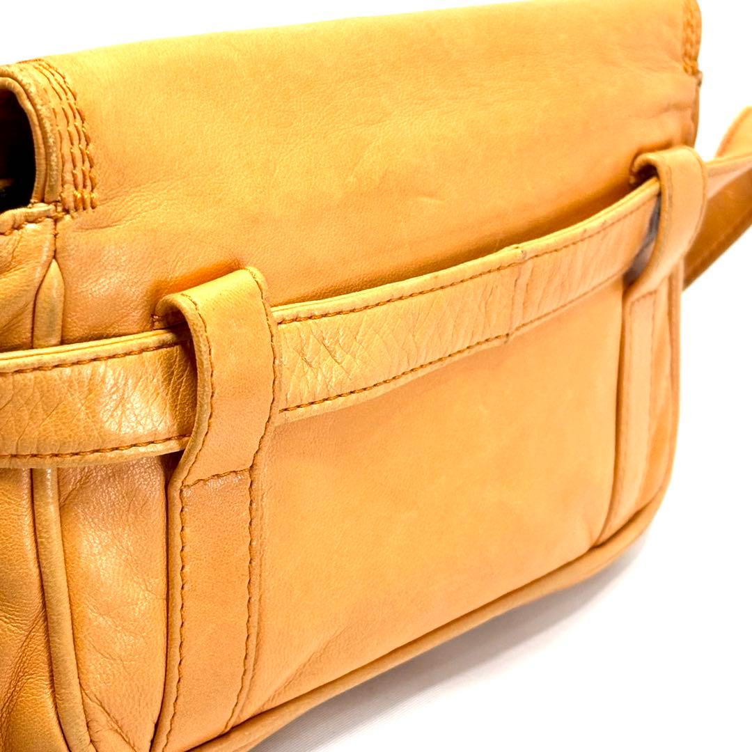 【希少】LOEWE ロエベ アナグラム レザー ウエストポーチ ボディバッグ