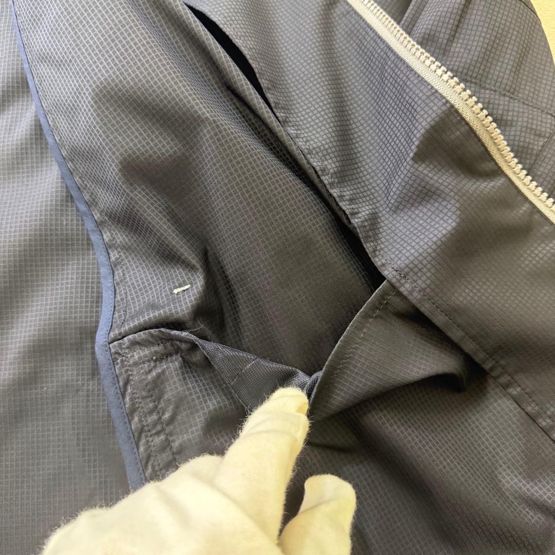 BURBERRY GOLF 刺繍ロゴ ブルゾン ジャケット ダークグレー LL