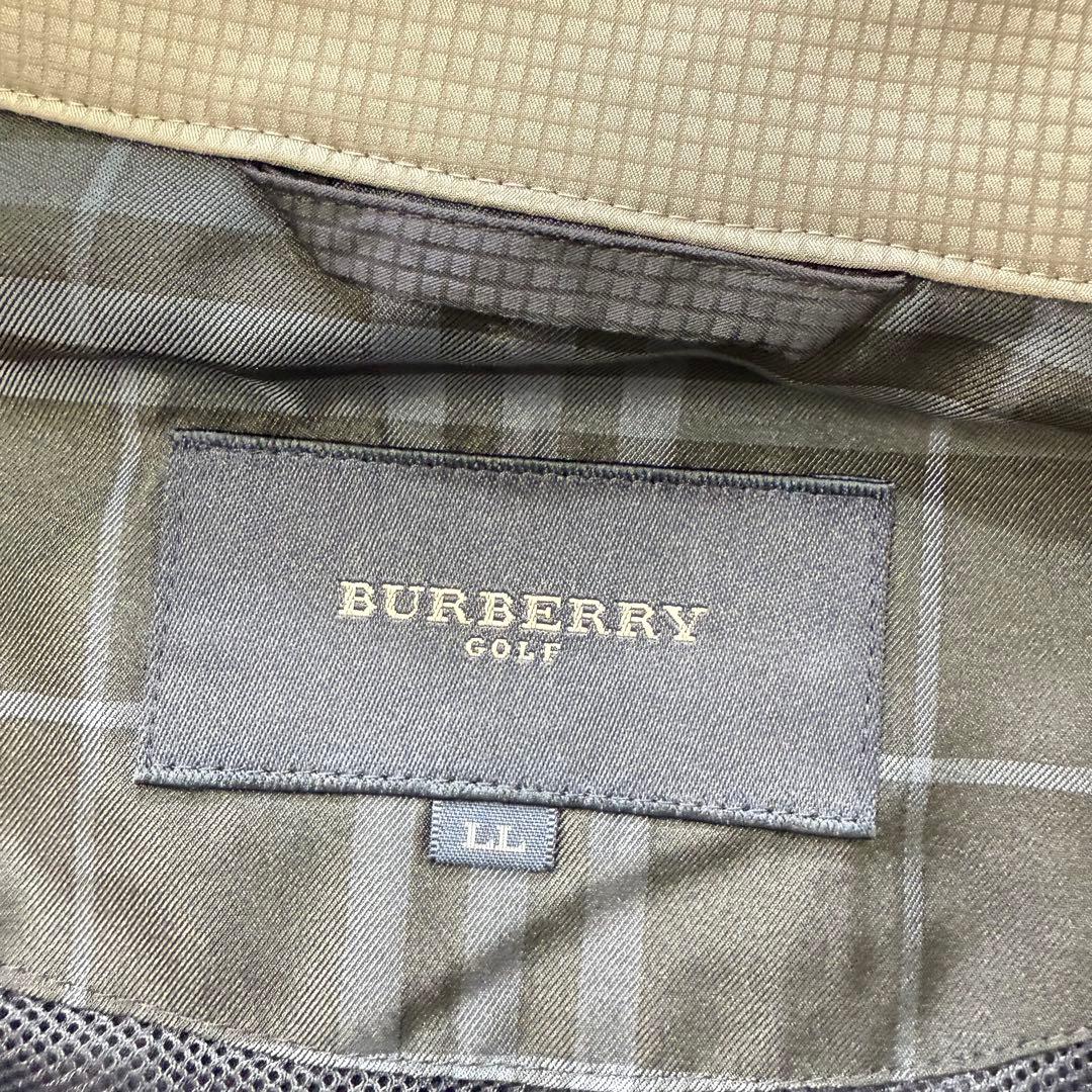 BURBERRY GOLF 刺繍ロゴ ブルゾン ジャケット ダークグレー LL