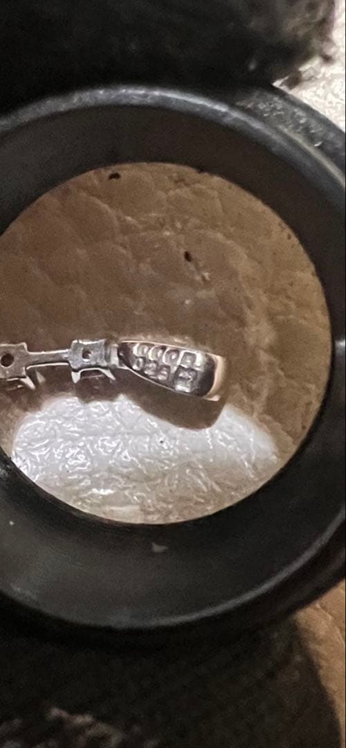 18k WGペンダント直径0.25