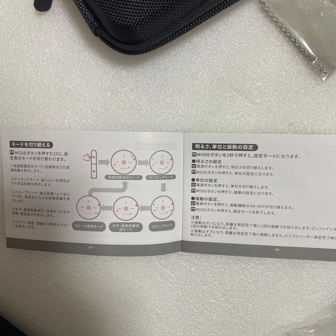 M*i様 送料無料　ゴルフ用レーザー距離計EENOUR U1000PRO ブラッ