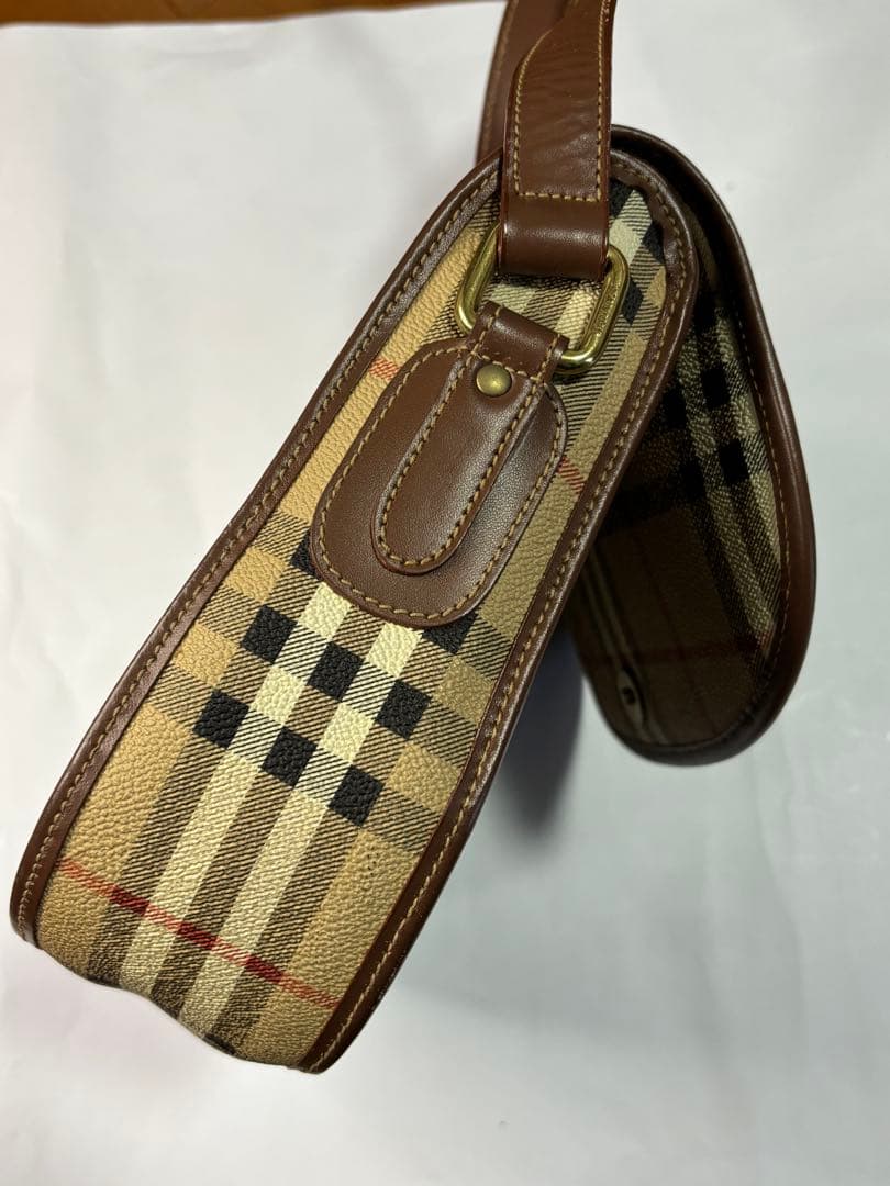 Burberry バーバリー ショルダーバッグ チェック柄 ヴィンテージ