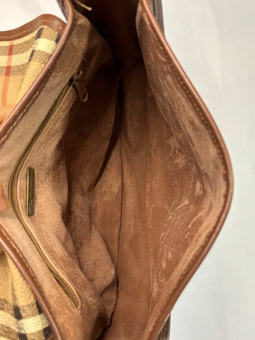 Burberry バーバリー ショルダーバッグ チェック柄 ヴィンテージ