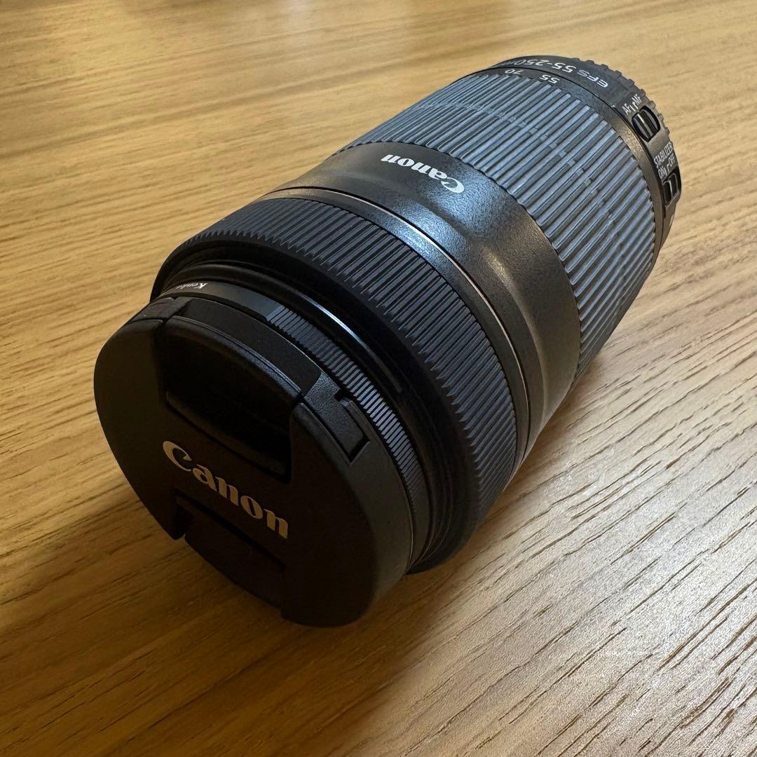 【Canon】望遠ズームレンズ EF-S55-250mm F4-5.6