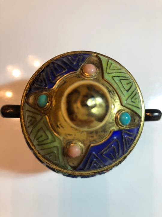 純金箔　トルコ製　壺